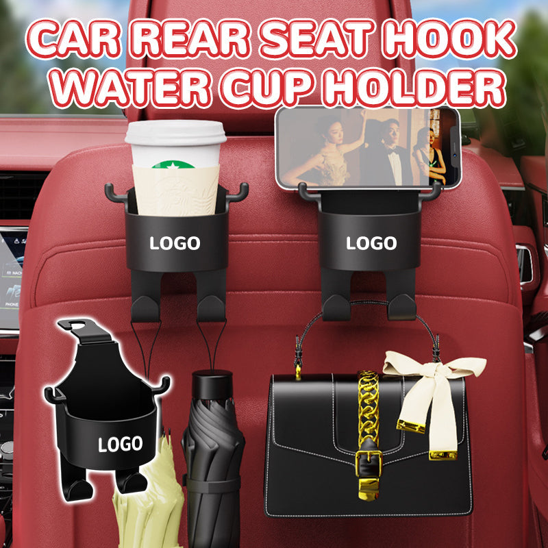 Car Rear Seat Hook Water Cup Holder