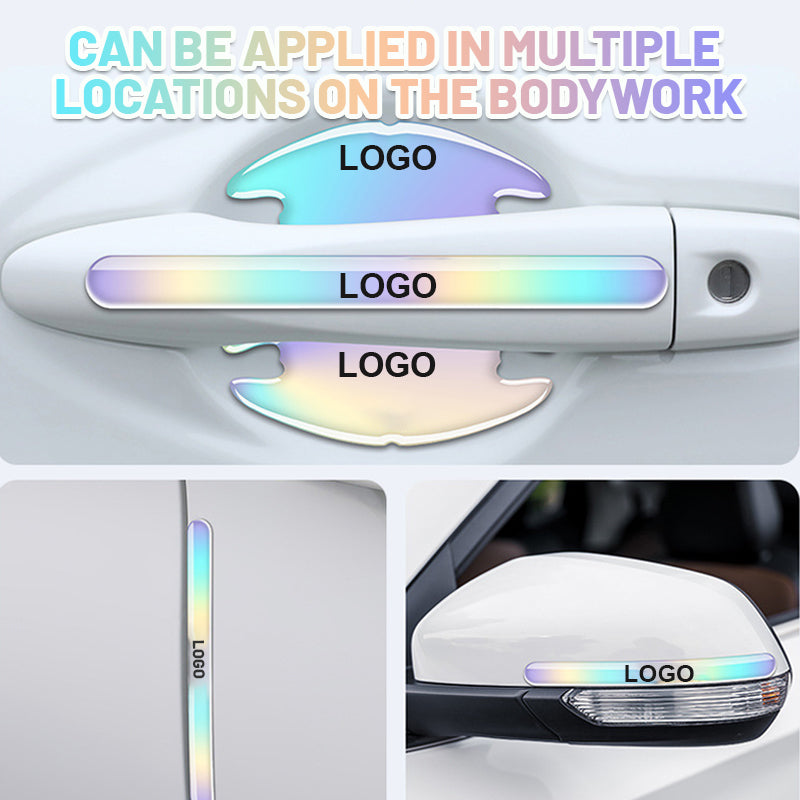 Car Magic Color Door Wrist Handle Sticker（8 piece set）