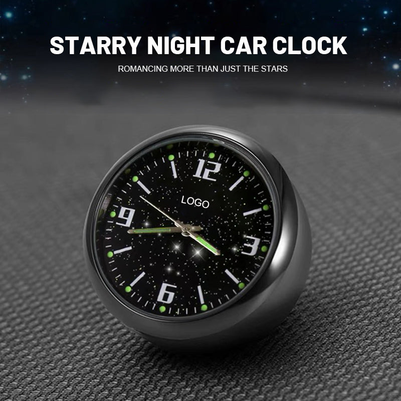 Starry Sky Car Luminous Clock