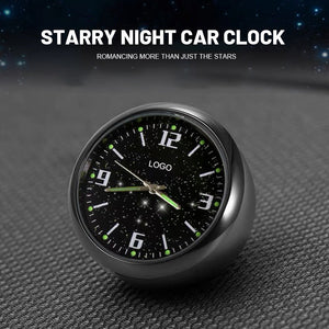 Starry Sky Car Luminous Clock