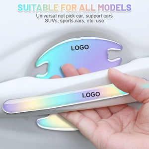 Car Magic Color Door Wrist Handle Sticker（8 piece set）